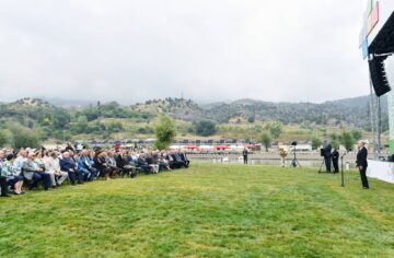 The “Lachin City Day” festivities held on the bank of Hakari River
