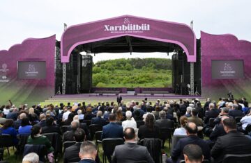 Opening ceremony of 7th “Kharibulbul" International Music Festival.