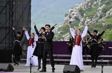 Opening ceremony of 7th “Kharibulbul" International Music Festival.