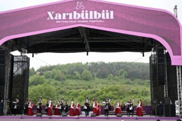 7-ci “Xarı Bülbül” Beynəlxalq Musiqi Festivalının açılış mərasimi.