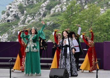 7-ci “Xarı Bülbül” Beynəlxalq Musiqi Festivalının açılış mərasimi.