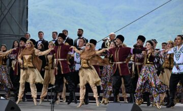 Opening ceremony of 7th “Kharibulbul" International Music Festival.