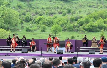 Opening ceremony of 7th “Kharibulbul" International Music Festival.