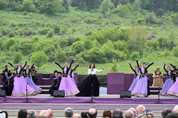 Opening ceremony of 7th “Kharibulbul" International Music Festival.