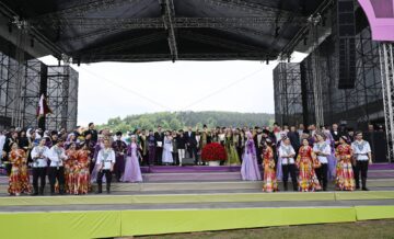 Opening ceremony of 7th “Kharibulbul" International Music Festival.