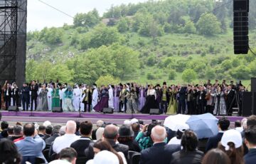 Opening ceremony of 7th “Kharibulbul" International Music Festival.