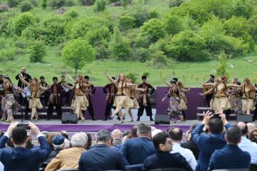 Opening ceremony of 7th “Kharibulbul" International Music Festival.