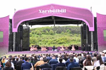 Opening ceremony of 7th “Kharibulbul" International Music Festival.