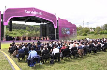 Opening ceremony of 7th “Kharibulbul" International Music Festival.