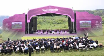 Opening ceremony of 7th “Kharibulbul" International Music Festival.