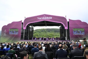 Opening ceremony of 7th “Kharibulbul" International Music Festival.