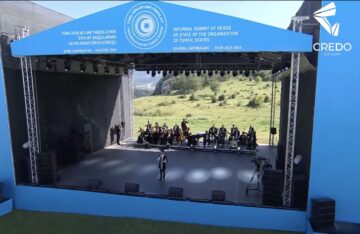 Concert in honor of the heads of state of the Organization of Turkic States.