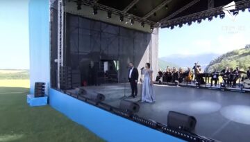 Türk Dövlətləri Təşkilatının dövlət başçılarının şərəfinə konsert.