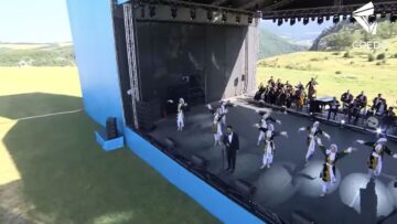 Türk Dövlətləri Təşkilatının dövlət başçılarının şərəfinə konsert.