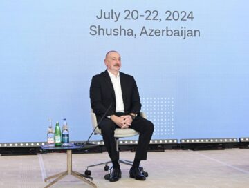 20.07.2024 Second Global Media Forum in Shusha, Azerbaijan.