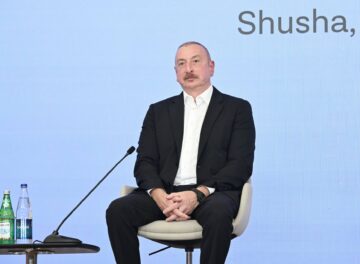 20.07.2024 Second Global Media Forum in Shusha, Azerbaijan.