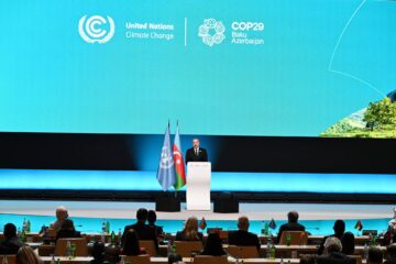 12.11.2024 Opening ceremony of World Leaders Climate Action Summit at COP29