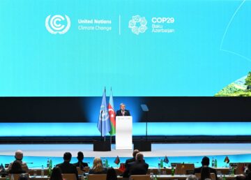 12.11.2024 Opening ceremony of World Leaders Climate Action Summit at COP29